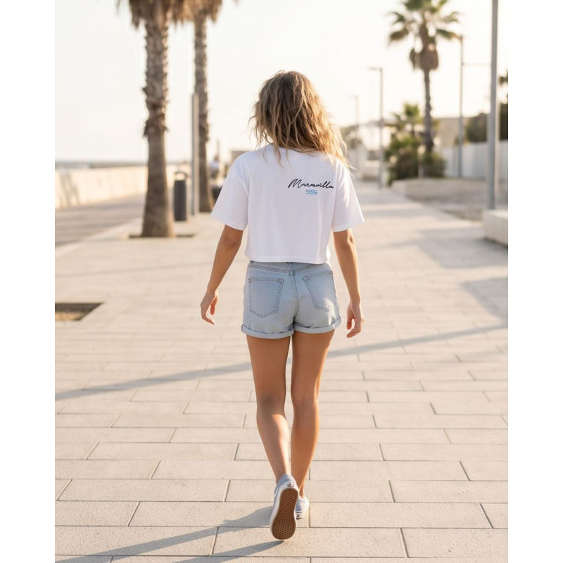 Camiseta Oversize chica "Maravilla"