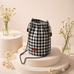 Bolso Bombonera 3D Mesh Verde Flúor