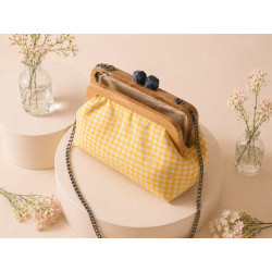 Clutch Vichy Miel