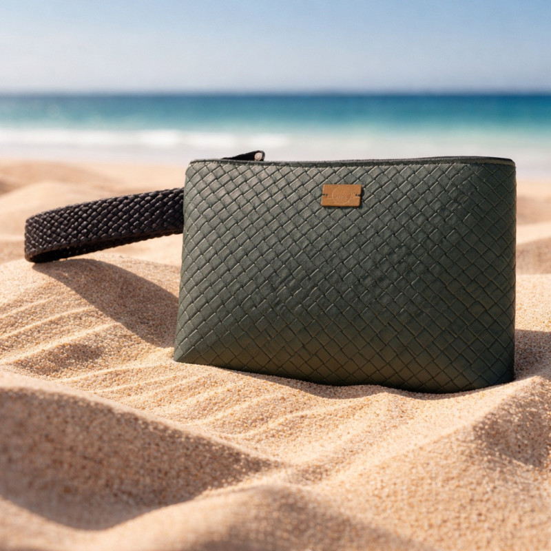 CLUTCH POLIPIEL VERDE
