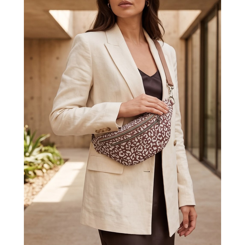 RIÑONERA ANIMAL PRINT
